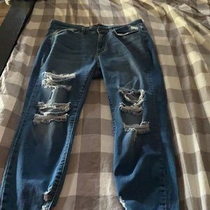 Judy Blue distressed jeans